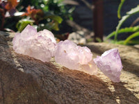 Natural Amethyst Spirit Quartz Crystals x 40 From Boekenhouthoek, South Africa - Toprock Gemstones and Minerals