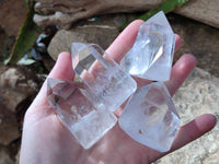 Polished Clear Quartz Crystals x 12 From Madagascar - Toprock Gemstones and Minerals