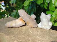 Natural Amethyst Spirit Quartz Clusters x 35 From Boekenhouthoek, South Africa - Toprock Gemstones and Minerals