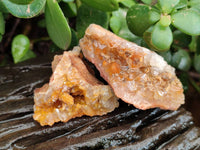 Natural Golden Limonite Quartz Clusters x 28 From Solwezi, Zambia - Toprock Gemstones and Minerals