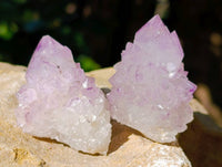 Natural Amethyst Spirit Quartz Crystals x 65 From Boekenhouthoek, South Africa - Toprock Gemstones and Minerals