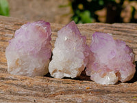 Natural Amethyst Spirit Quartz Crystals x 65 From Boekenhouthoek, South Africa - Toprock Gemstones and Minerals
