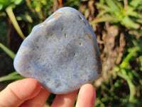 Polished Blue Lace Agate Tumbled Stones x 15 From Nsanje, Malawi - Toprock Gemstones and Minerals