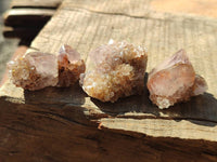 Natural Amethyst Spirit Quartz Clusters x 35 From Boekenhouthoek, South Africa - Toprock Gemstones and Minerals