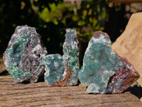 Natural Ball Malachite On Dolomite Matrix Specimens x 12 From Likasi, Congo - Toprock Gemstones and Minerals