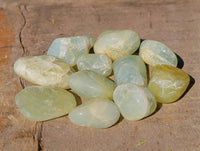 Polished Aquamarine Tumbled Stones x 0.5 Kg Lot From Angola - Toprock Gemstones and Minerals