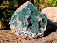 Natural Ball Malachite On Dolomite Matrix Specimen x 1 From Kambove, Congo - Toprock Gemstones and Minerals