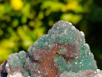 Natural Ball Malachite On Red Dolomite Matrix Specimens x 3 From Likasi, Congo - Toprock Gemstones and Minerals