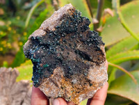 Natural Ball Malachite On Red Dolomite Matrix Specimens x 6 From Likasi, Congo - Toprock Gemstones and Minerals