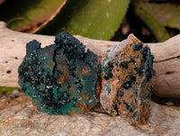 Natural Ball Malachite On Red Dolomite Matrix Specimens x 6 From Likasi, Congo - Toprock Gemstones and Minerals