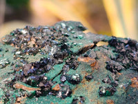 Natural Ball Malachite On Red Dolomite Matrix Specimens x 6 From Likasi, Congo - Toprock Gemstones and Minerals