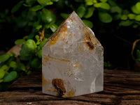 Polished Clear Quartz Crystals x 2 From Madagascar - Toprock Gemstones and Minerals