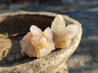 Natural Golden Limonite Coated Spirit Quartz Crystals x 35 From Boekenhouthoek, South Africa - Toprock Gemstones and Minerals