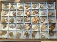 Natural Golden Limonite Coated Spirit Quartz Crystals x 35 From Boekenhouthoek, South Africa - Toprock Gemstones and Minerals