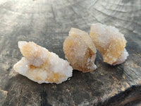 Natural Golden Limonite Coated Spirit Quartz Crystals x 35 From Boekenhouthoek, South Africa - Toprock Gemstones and Minerals