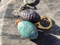 Hand Made Gemstone Keyrings x 20 From Southern Africa - Toprock Gemstones and Minerals