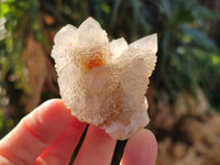 Natural Golden Limonite Coated Spirit Quartz Clusters x 12 From Boekenhouthoek, South Africa - Toprock Gemstones and Minerals