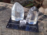 Polished Clear Quartz Crystals x 12 From Madagascar - Toprock Gemstones and Minerals