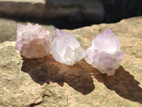 Natural Amethyst Spirit Quartz Crystals x 35 From Boekenhouthoek, South Africa - Toprock Gemstones and Minerals