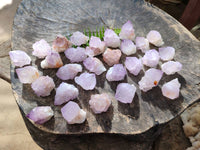 Natural Amethyst Spirit Quartz Crystals x 35 From Boekenhouthoek, South Africa - Toprock Gemstones and Minerals