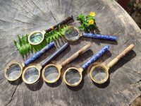 Hand Made Gemstone Magnifying Glasses x 11 From Southern Africa - Toprock Gemstones and Minerals