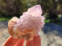 Natural Amethyst Spirit Quartz Clusters x 7 From Boekenhouthoek, South Africa - Toprock Gemstones and Minerals