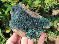 Natural Super Rare Crystalline Malachite Specimens x 2 From Tenke Fungurume, Congo - Toprock Gemstones and Minerals