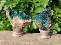 Natural Super Rare Crystalline Malachite Specimens x 6 From Tenke Fungurume, Congo - Toprock Gemstones and Minerals