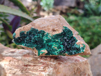Natural Super Rare Crystalline Malachite Specimens x 6 From Tenke Fungurume, Congo - Toprock Gemstones and Minerals
