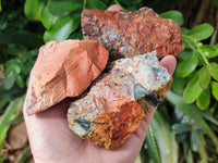 Natural Selected Brecciated Jasper Cobbed Pieces x 17 From South Africa - Toprock Gemstones and Minerals