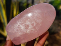 Polished Star Rose Quartz Standing Free Forms x 4 Ambatondrazaka, Madagascar - Toprock Gemstones and Minerals