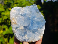 Natural Celestite Specimens x 2 From Sakoany, Madagascar - Toprock Gemstones and Minerals