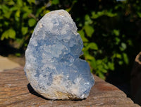 Natural Celestite Specimens x 2 From Sakoany, Madagascar - Toprock Gemstones and Minerals