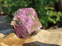 Natural Metallic Purpurite Cobbed Specimens x 12 From Erongo, Namibia - Toprock Gemstones and Minerals