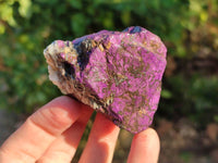 Natural Metallic Purpurite Cobbed Specimens x 12 From Erongo, Namibia - Toprock Gemstones and Minerals