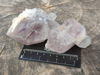 Natural Jacaranda Amethyst Quartz Crystals x 12 From Mumbwa, Zambia - Toprock Gemstones and Minerals