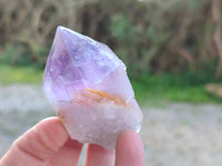 Natural Jacaranda Amethyst Quartz Crystals x 12 From Mumbwa, Zambia - Toprock Gemstones and Minerals