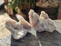 Natural Fairy Spirit Quartz Clusters x 12 From Boekenhouthoek, South Africa - Toprock Gemstones and Minerals