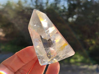 Polished Clear Quartz Crystals x 12 From Madagascar - Toprock Gemstones and Minerals