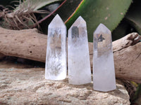 Polished Clear Quartz Crystals x 12 From Madagascar - Toprock Gemstones and Minerals