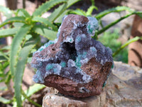 Natural Ball Malachite On Quartz Matrix Specimens x 3 From Kambove, Congo - Toprock Gemstones and Minerals