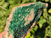 Natural Superb Crystalline Malachite Cabinet Specimens x 2 From Tenke Fungurume, Congo - Toprock Gemstones and Minerals