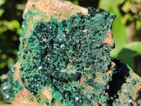 Natural Superb Crystalline Malachite Cabinet Specimens x 2 From Tenke Fungurume, Congo - Toprock Gemstones and Minerals