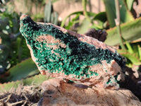 Natural Superb Crystalline Malachite Cabinet Specimens x 2 From Tenke Fungurume, Congo - Toprock Gemstones and Minerals