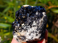 Natural Schorl Black Tourmaline Specimens x 6 From Erongo, Namibia - Toprock Gemstones and Minerals