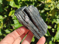 Natural Schorl Black Tourmaline Specimens x 6 From Erongo, Namibia - Toprock Gemstones and Minerals