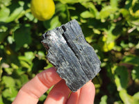 Natural Schorl Black Tourmaline Specimens x 6 From Erongo, Namibia - Toprock Gemstones and Minerals