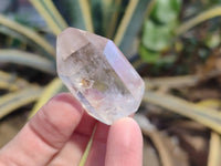 Polished Smokey Wispy Phantom Quartz Crystals x 20 From Anzojorabe, Madagascar - Toprock Gemstones and Minerals