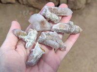 Natural Fairy Spirit Quartz Specimens x 35 From Boekenhouthoek, South Africa - Toprock Gemstones and Minerals