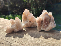 Natural Limonite Coated Fairy Spirit Quartz Clusters x 12 From Boekenhouthoek, South Africa - Toprock Gemstones and Minerals